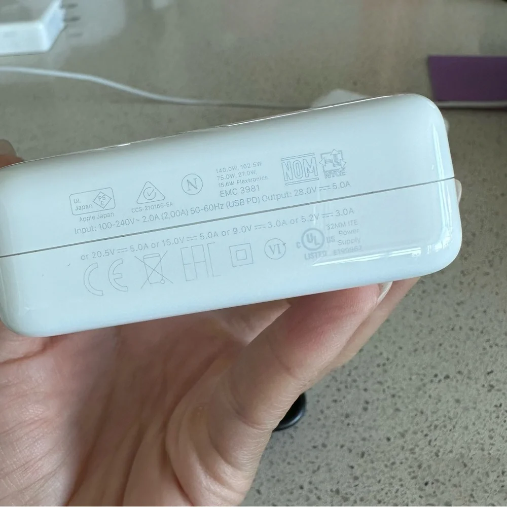 Apple computer chargers